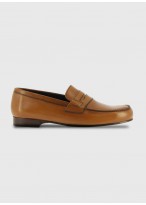 Mocassin en cuir Emmanuelle Khanh-29210 - Whisky