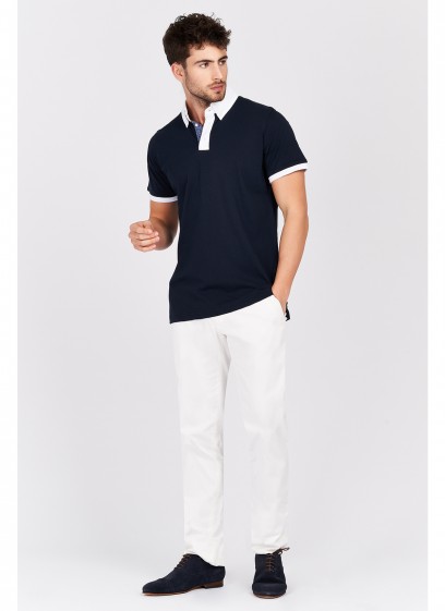 Polo col chemise Emmanuelle Khanh