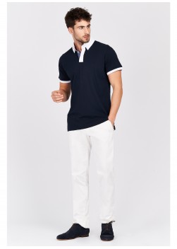 Polo col chemise Emmanuelle Khanh