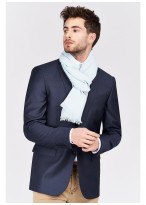 Foulard uni Emmanuelle Khanh-Bleu ciel