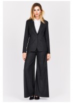 Veste tailleur slim fit Emmanuelle Khanh-Carreaux gris - 56-0143-3