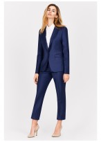 Pantalon slim fit Emmanuelle Khanh-Bleu roi - 444450