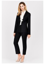 Pantalon slim fit Emmanuelle Khanh-Noir - 6K001101