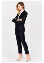 Pantalon slim fit Emmanuelle Khanh-Bleu nuit - 6K001202