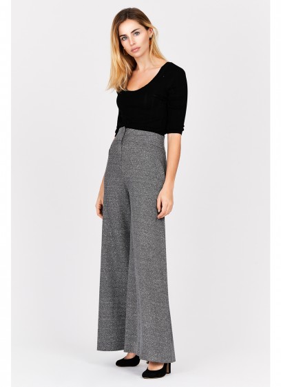 Pantalon large taille haute Emmanuelle khanh