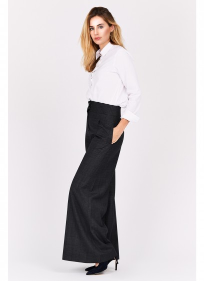 Pantalon large taille haute Emmanuelle khanh