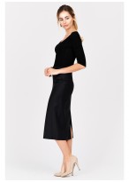 Jupe crayon Emmanuelle khanh-Noir - 6K001101