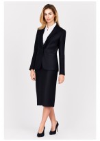 Jupe crayon Emmanuelle khanh-Bleu nuit - 6K001202