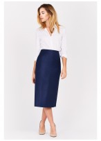 Jupe crayon Emmanuelle khanh-Bleu roi - 444450