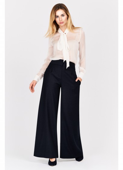 Pantalon large taille haute Emmanuelle khanh