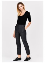 Pantalon slim fit Emmanuelle Khanh-Gris - 4070F-306