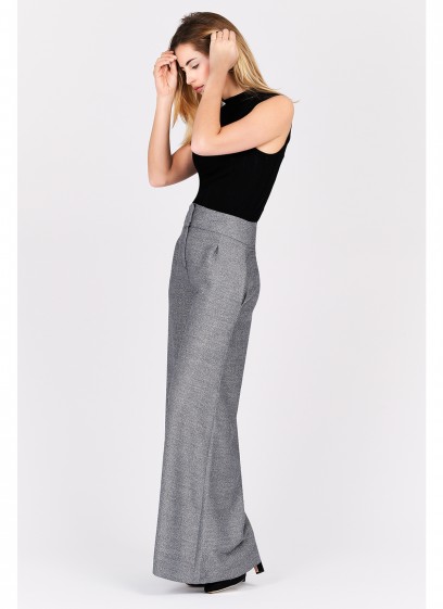 Pantalon large taille haute Emmanuelle khanh
