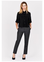 Pantalon slim fit Emmanuelle Khanh-Gris - 1881M-310