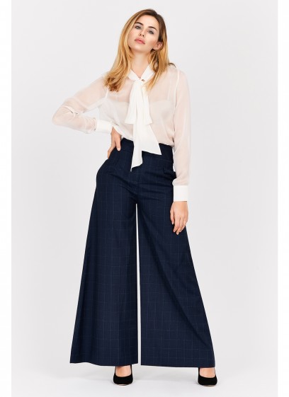Pantalon large taille haute Emmanuelle khanh