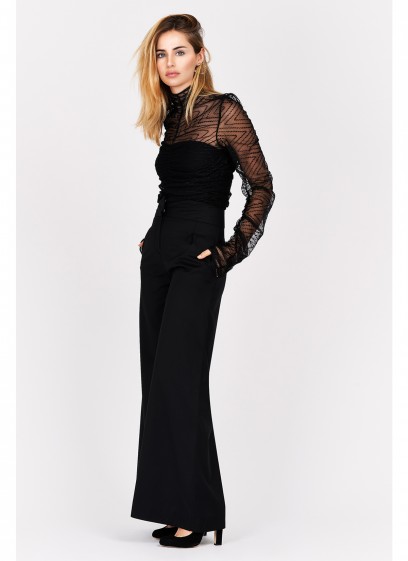 Pantalon large taille haute Emmanuelle khanh
