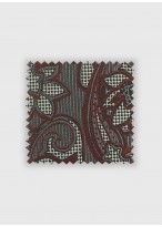 Fancy pattern silk tie emmanuelle khanh