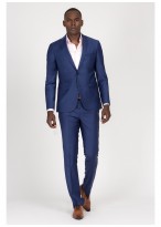 Costume slim fit Emmanuelle Khanh-Bleu roi - 444450