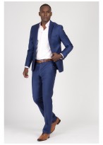 Costume slim fit Emmanuelle Khanh-Bleu roi - 444450