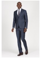 Costume slim fit Emmanuelle Khanh-Bleu roi - 444450