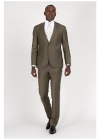 Costume slim fit Emmanuelle Khanh-Taupe - 464455