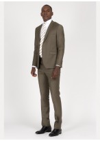 Costume slim fit Emmanuelle Khanh-Taupe - 464455
