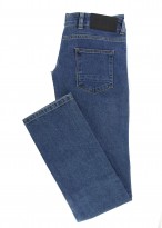 regular fit jeans in indigo denim Emmanuelle khanh