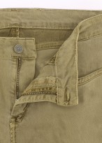 Jean regular fit en denim teint  Emmanuelle khanh-Beige foncé