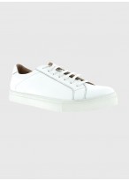Baskets en cuir Emmanuelle Khanh-blanc