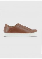 Baskets en cuir Emmanuelle Khanh-TABAC