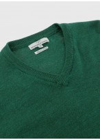 Pull col V en laine Emmanuelle khanh_94 - Bouteille