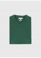 Pull col V en laine Emmanuelle khanh_94 - Bouteille