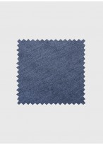Pull col V en laine Emmanuelle khanh_84 - Bleu denim