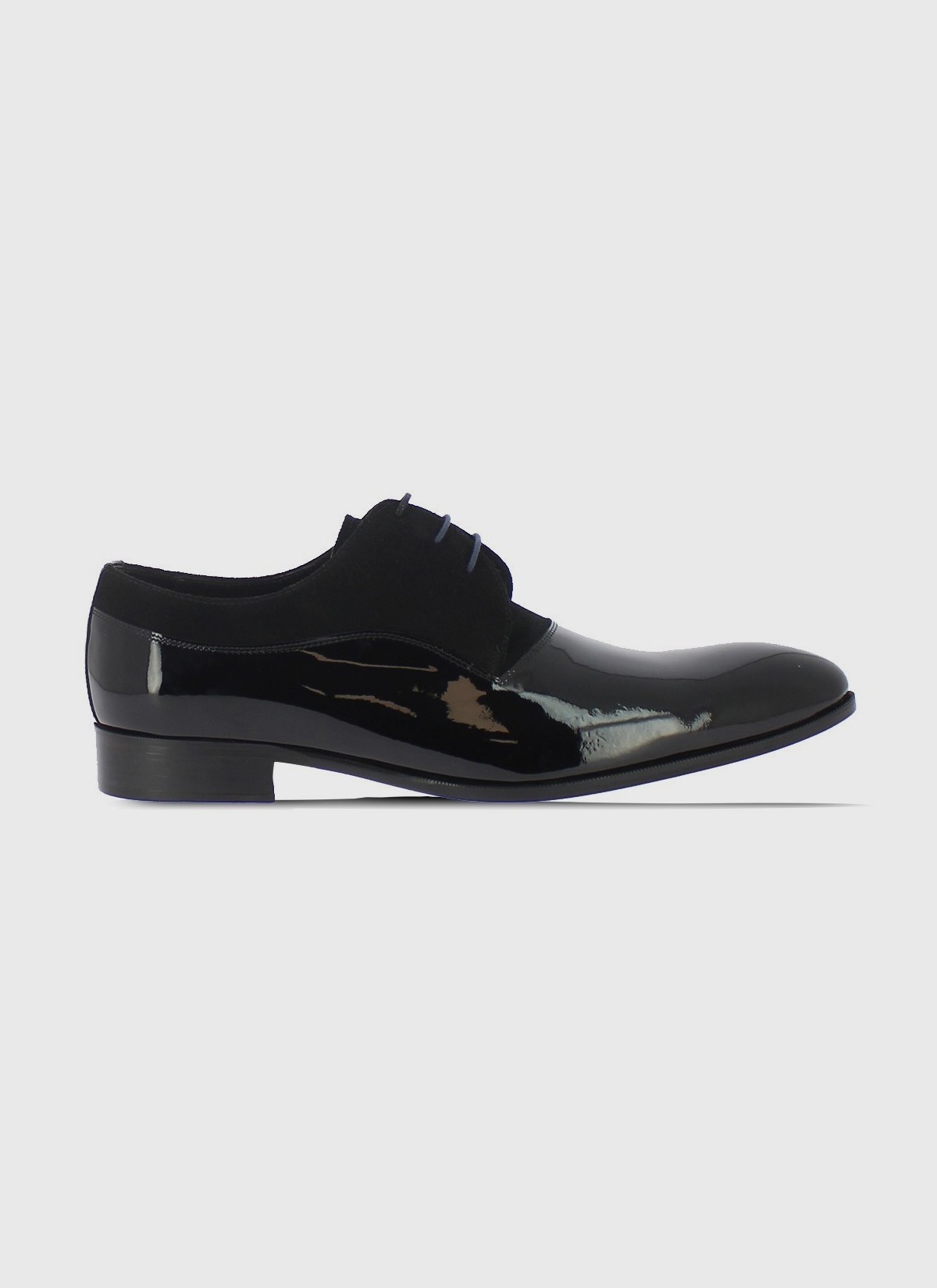Bi-material derby shoes Emmanuelle Khanh