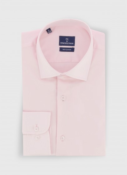 Chemise regular col italien Emmanuelle Khanh 