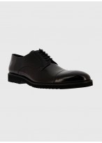 Derby en cuir Sevenson-Bordeau