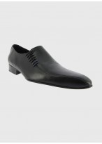 Richelieu asymétrique en cuir Emmanuelle Khanh-Noir - 6558