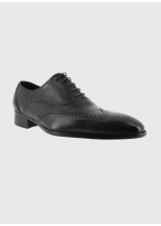 Richelieu en cuir Emmanuelle Khanh -Noir - 5109