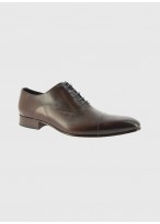 Richelieu en cuir Emmanuelle Khanh-Marron - 29420