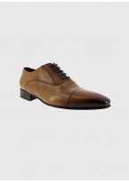 Richelieu en cuir Emmanuelle Khanh-Whisky - 29364
