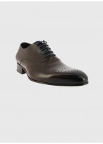 Richelieu en cuir Emmanuelle Khanh-Marron - 29359