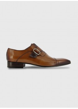 Chaussures à boucle en cuir Emmanuelle Khanh