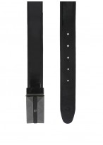 Ceinture en cuir vernis boucle plate Emmanuelle Khanh
