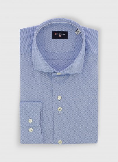 Chemise slim col italien Stanbridge
