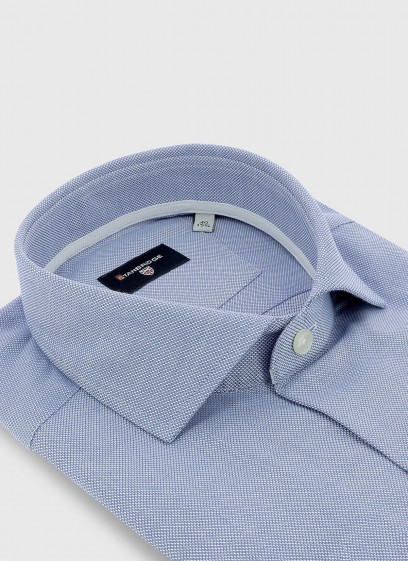 Chemise slim col italien Stanbridge