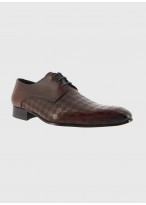Derby en cuir Emmanuelle Khanh-29372 - Bordeau
