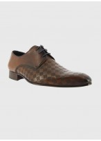 Derby en cuir Emmanuelle Khanh-29372 - Marron