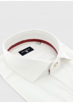 Chemise regular col italien Stanbridge-RED1