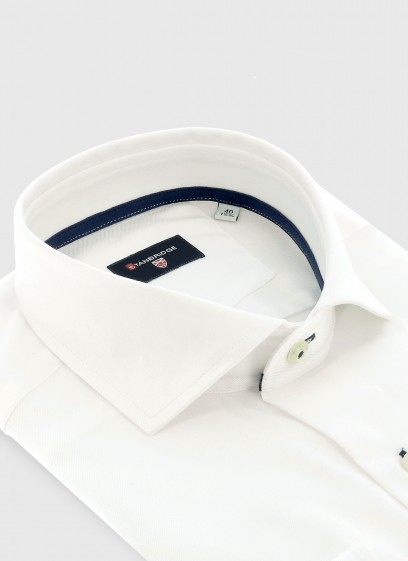 Chemise slim col italien Stanbridge