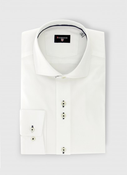 Chemise slim col italien Stanbridge