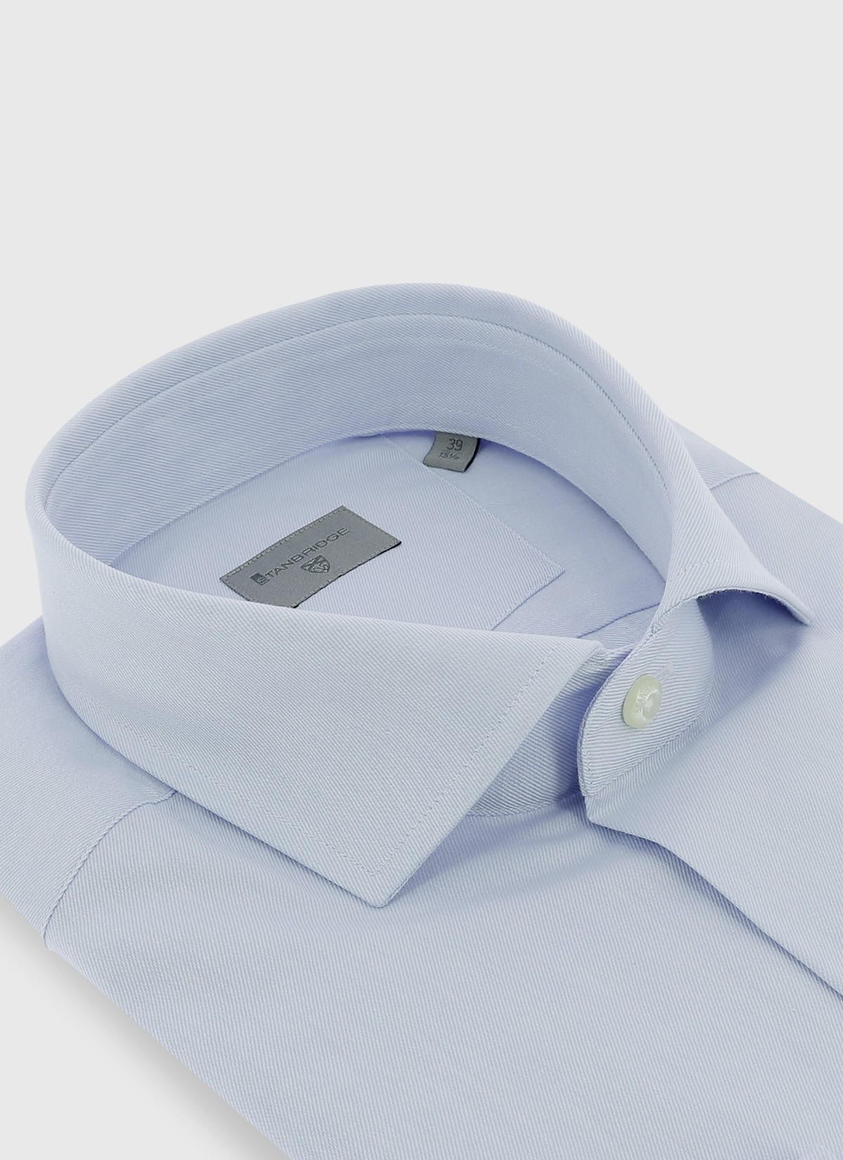 Chemise slim col italien Stanbridge